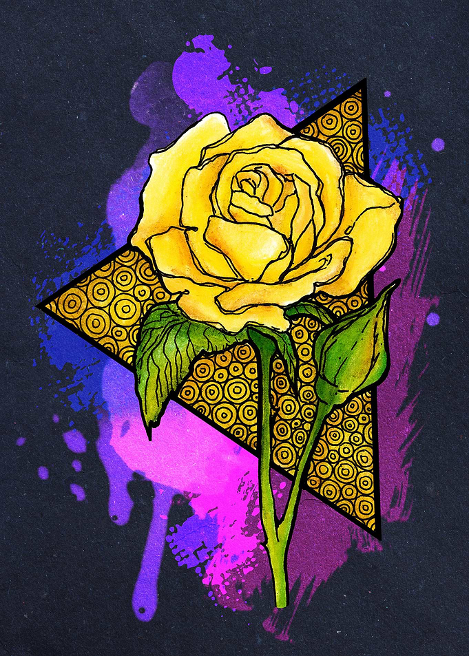 Yellow Rose Dark