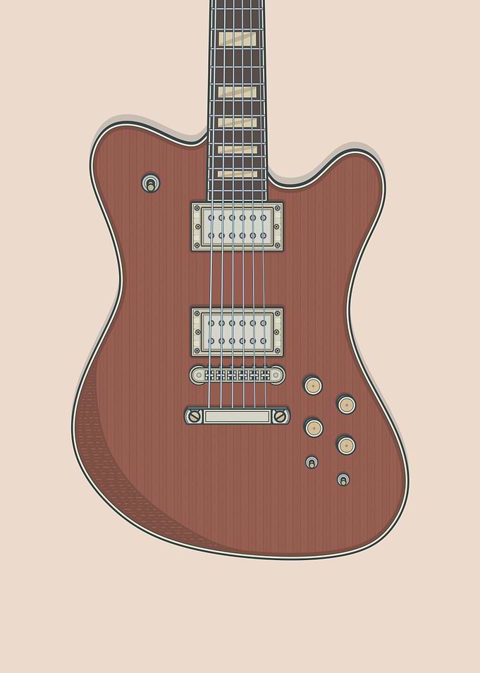Signature LOG Metal Guitar