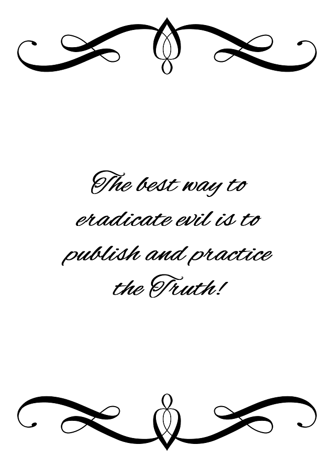 Practice the Truth