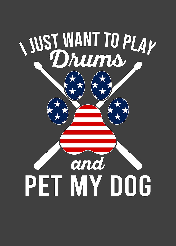 Dog Lover Drummer