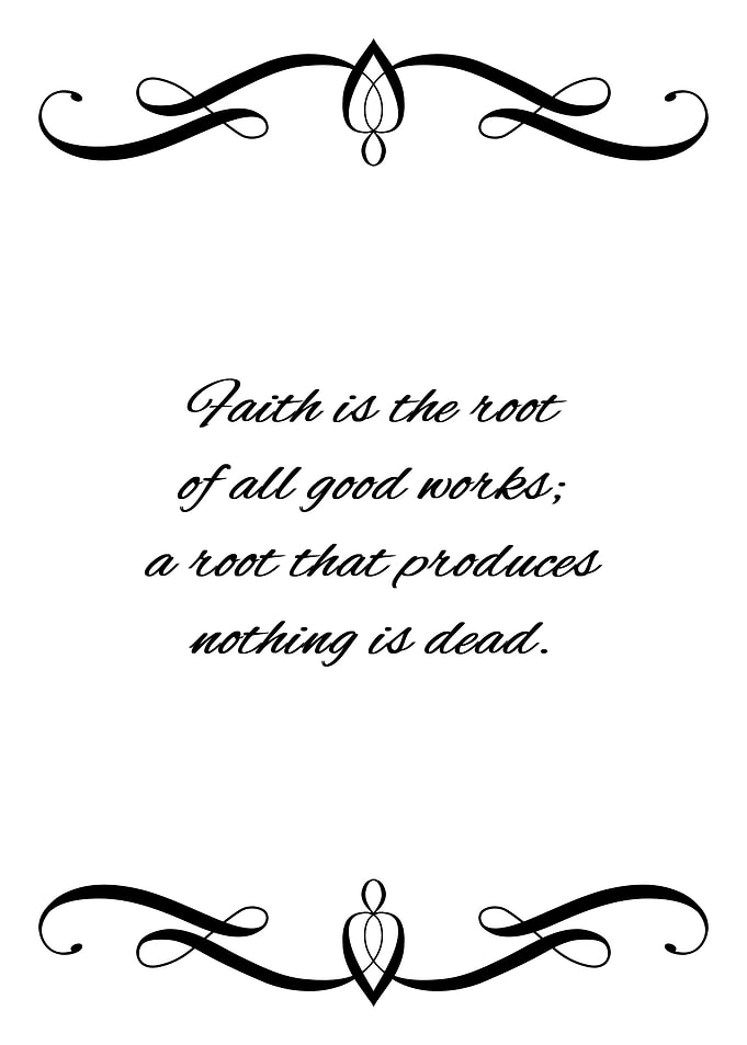 Faith and Good Works