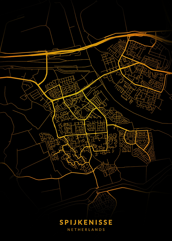 Spijkenisse City Map