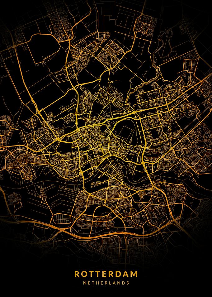 Rotterdam City Map