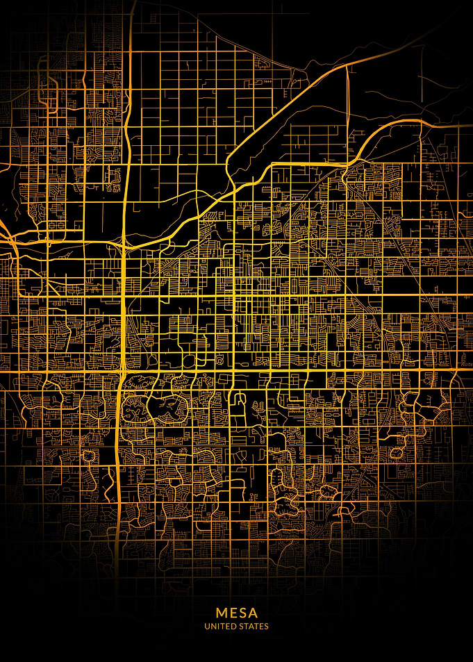 Mesa City Map