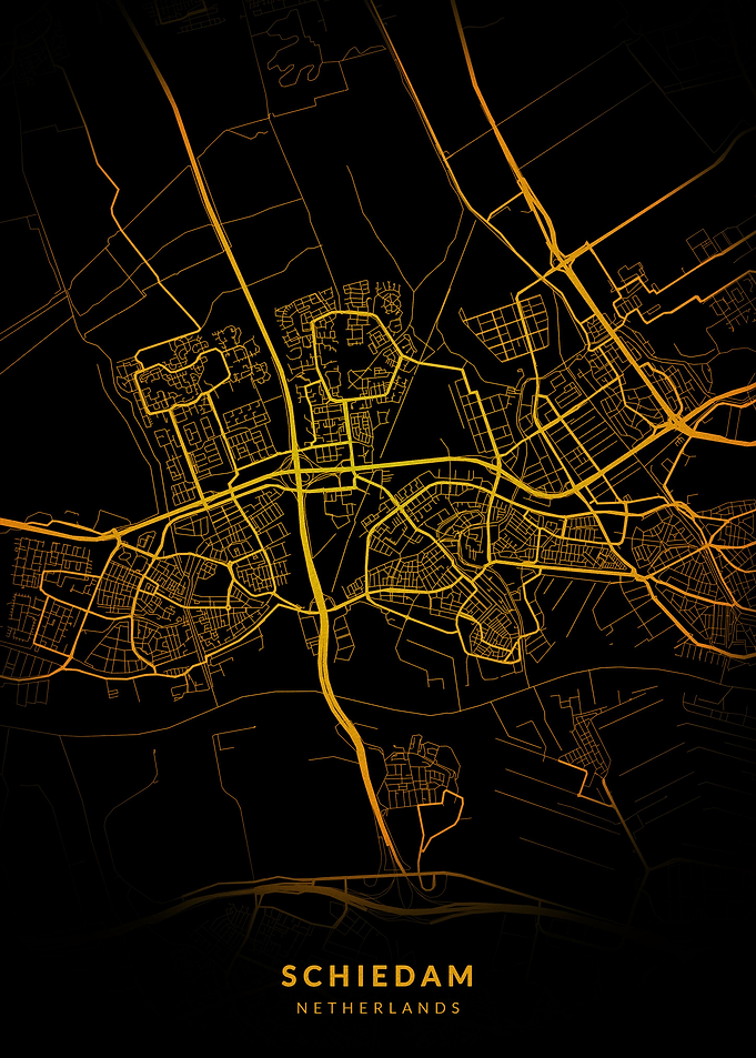 Schiedam City Map