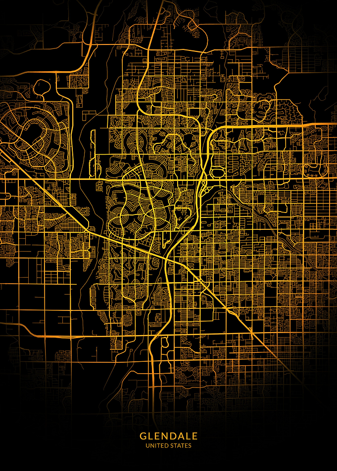 Glendale City Map
