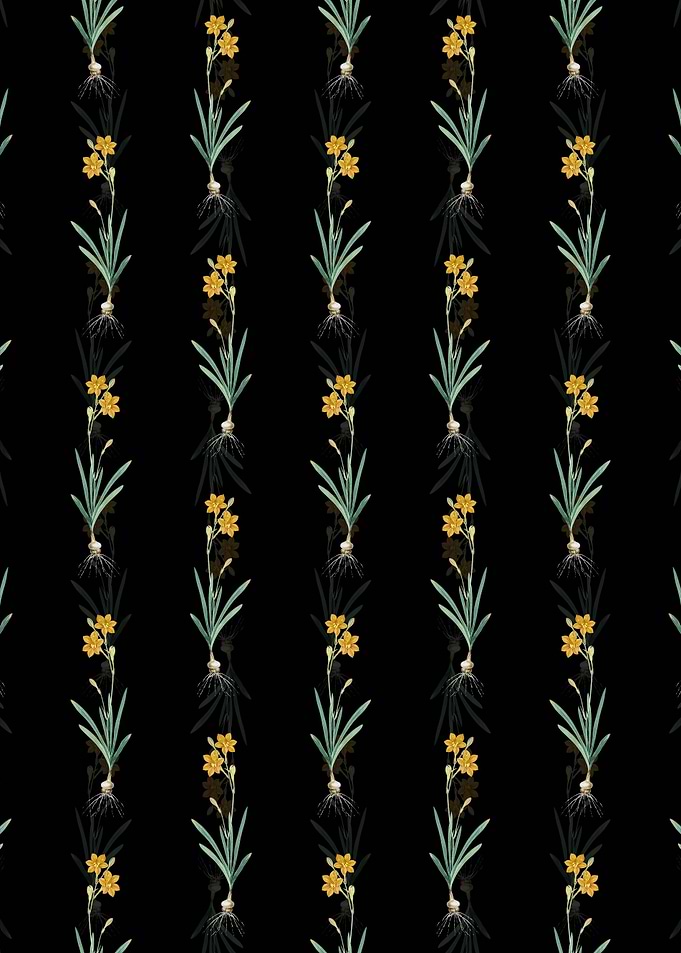 Floral Coppertips Pattern