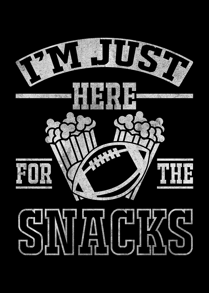 American Football Popcorn