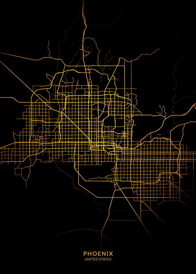 Phoenix City Map