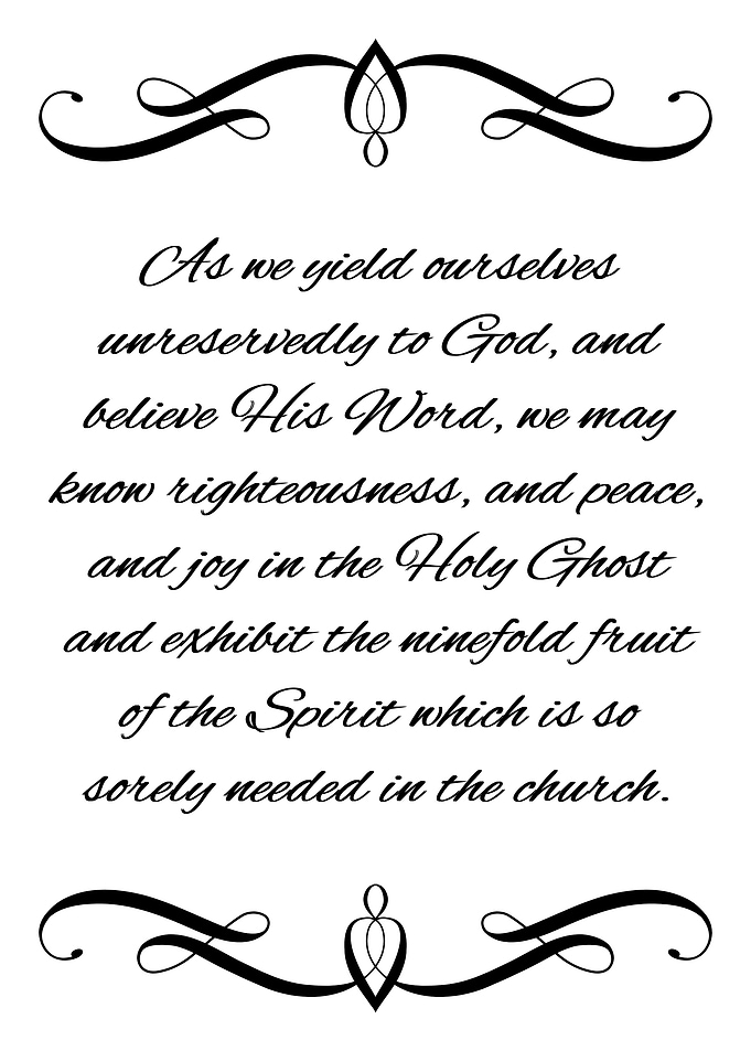 Yielding to God