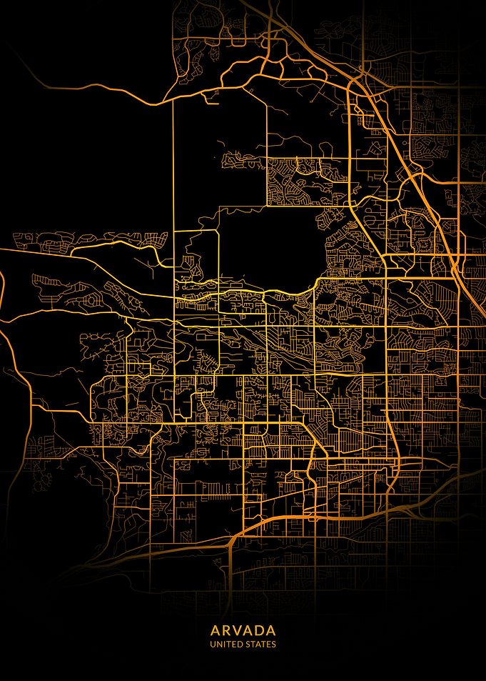 Arvada City Map