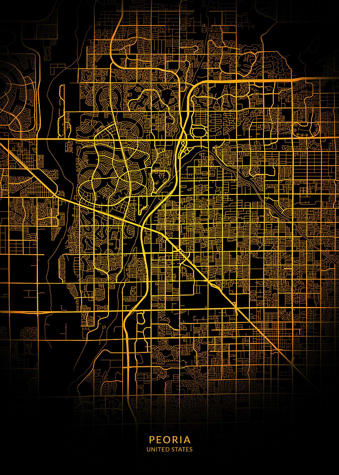 Peoria City Map