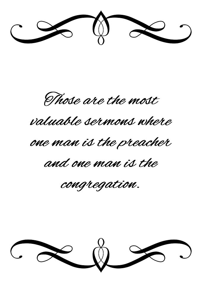 Valuable Sermon
