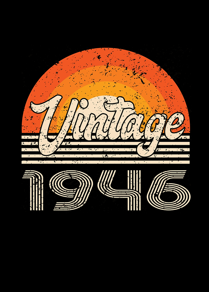 Vintage 1946 Birthday