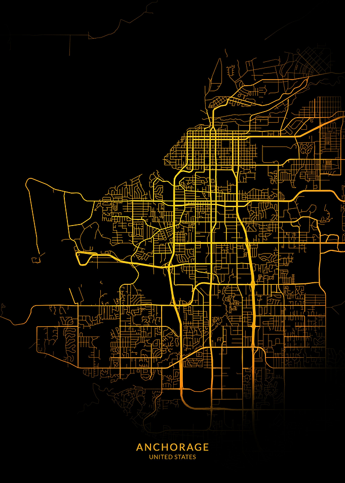 Anchorage City Map