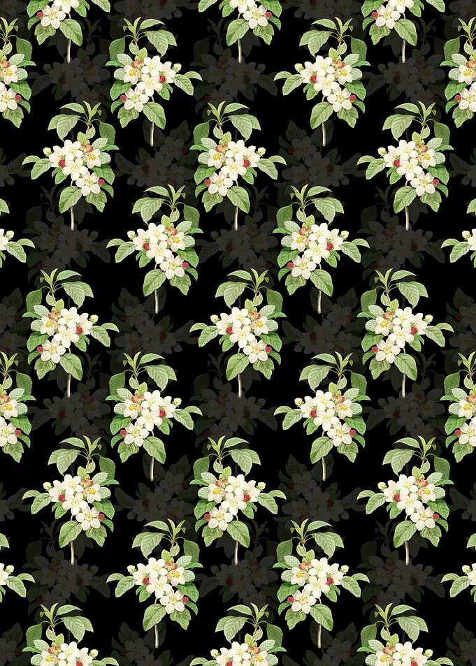 Apple Blossom Pattern