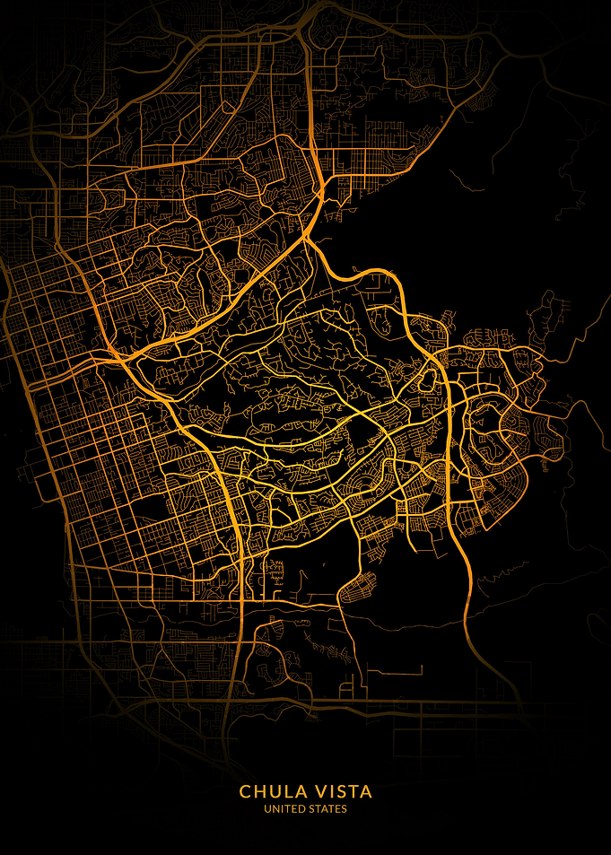 Chula Vista City Map