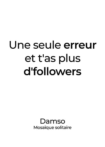 Damso Poster