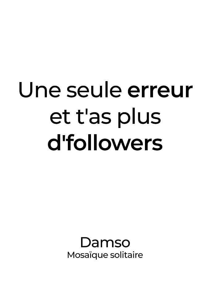 Damso Poster
