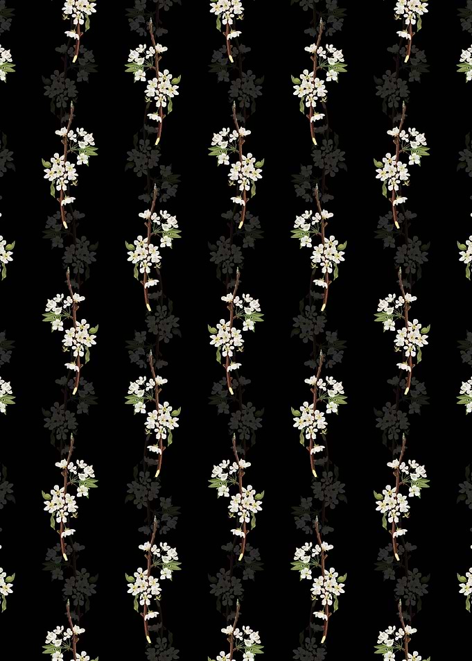 Floral Musky Pear Pattern