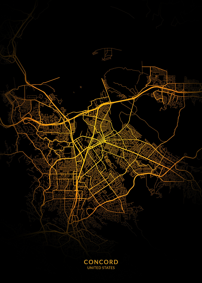 Concord City Map
