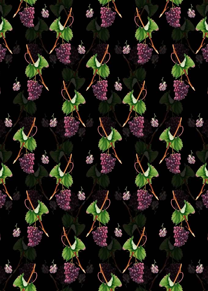 Grape Barbarossa Pattern