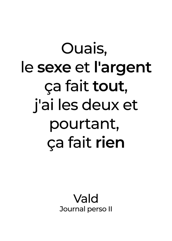 Vald Poster