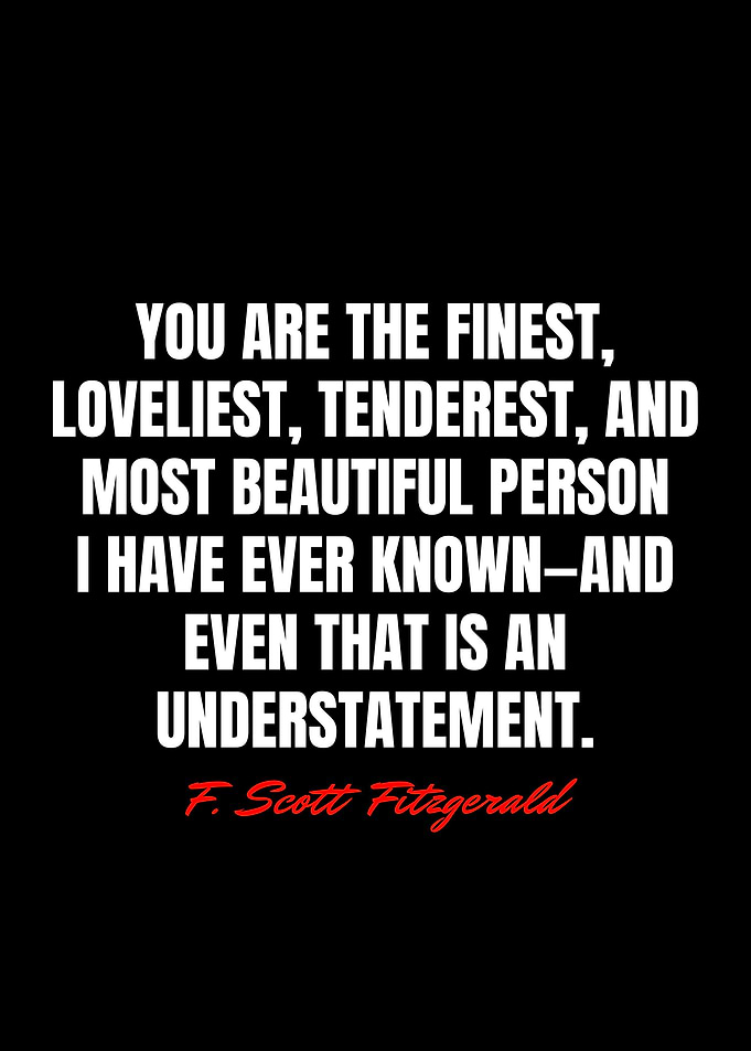 F Scott Fitzgerald Quotes