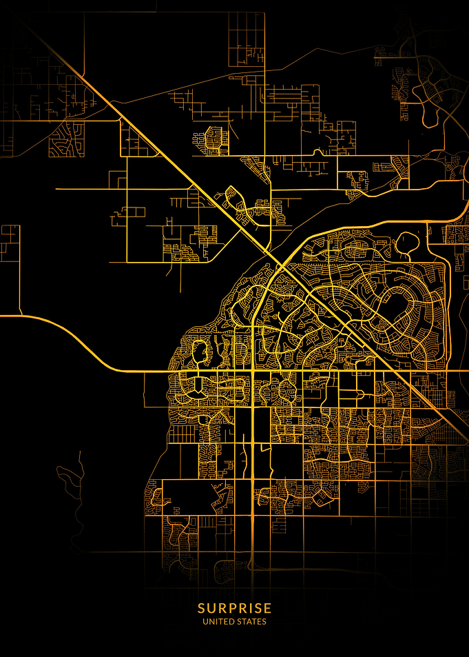 Surprise City Map