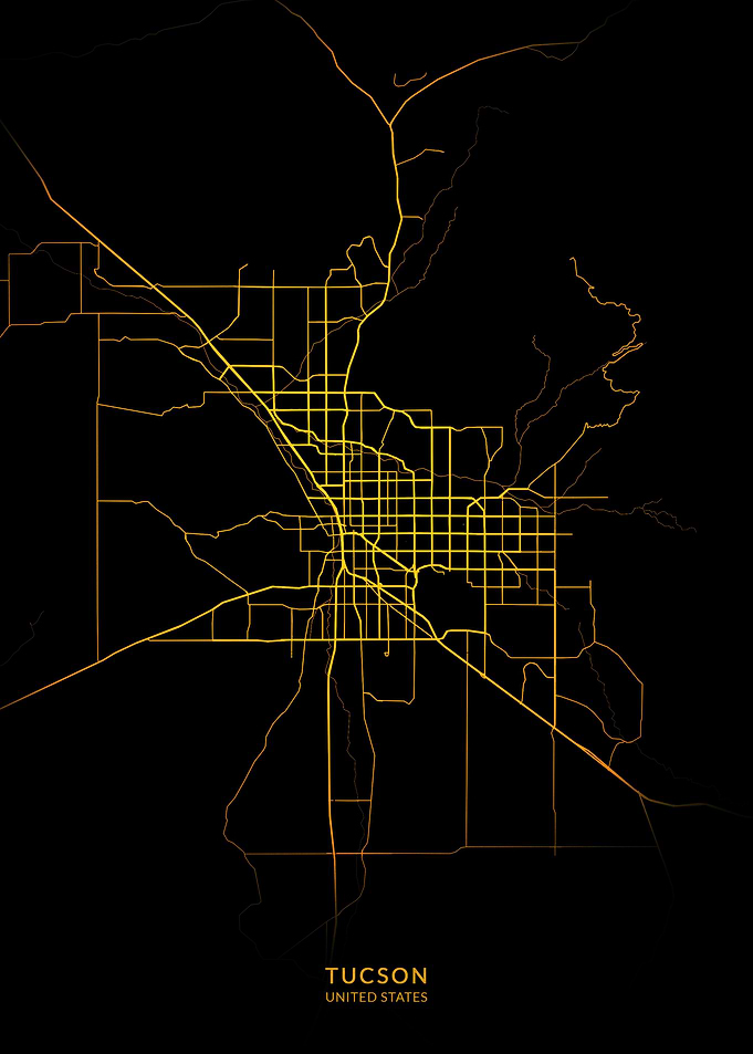 Tucson City Map