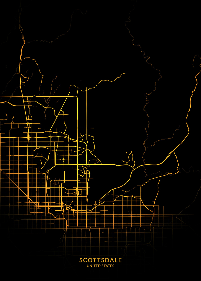 Scottsdale City Map