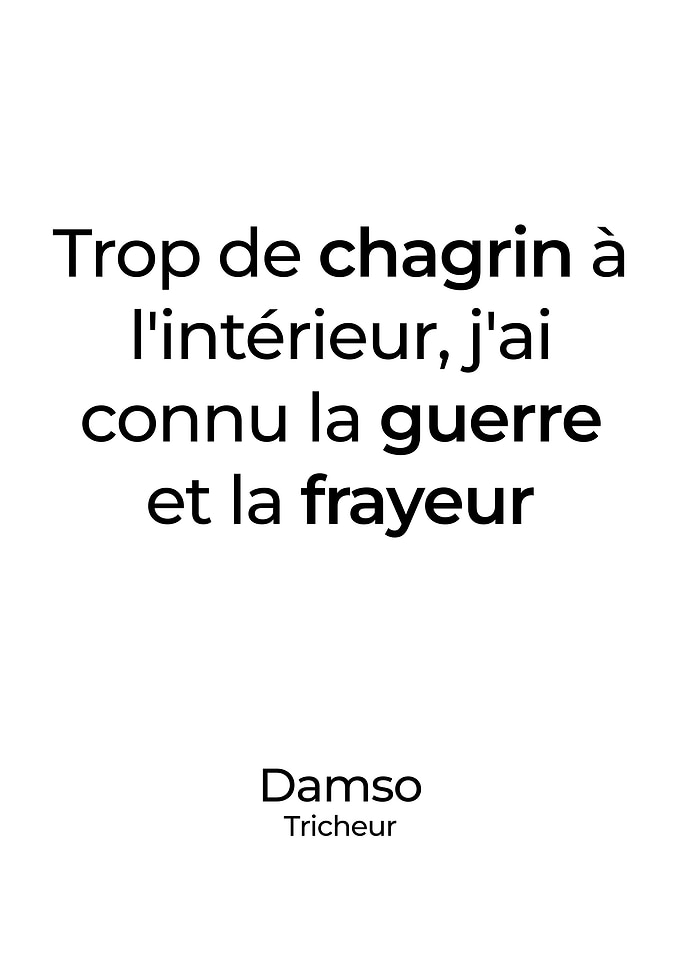 Damso Poster
