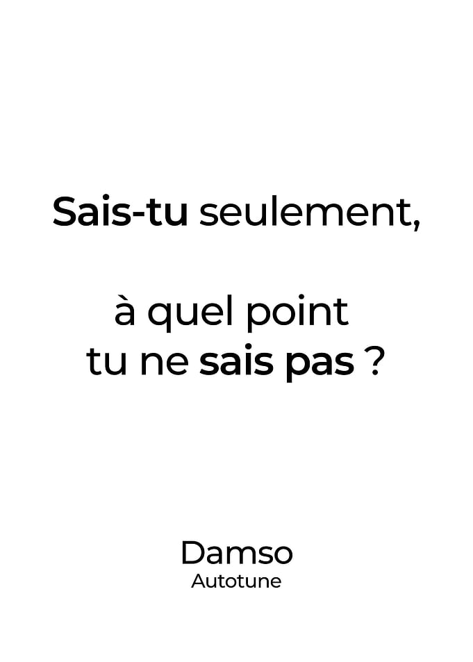 Damso Poster
