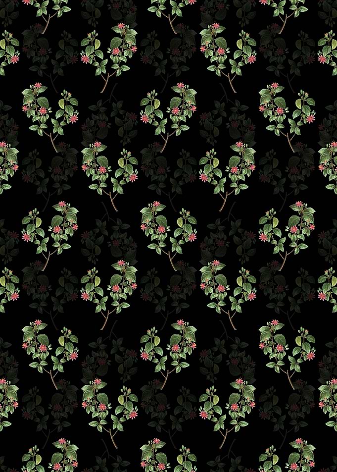Floral Crossberry Pattern