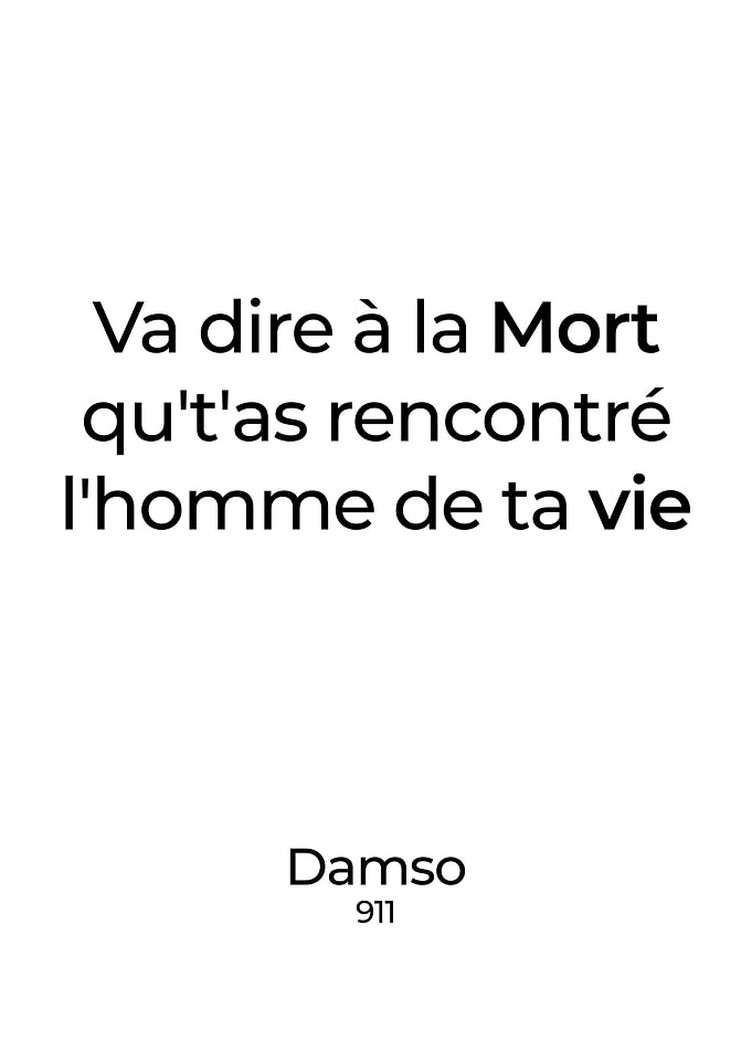 Damso Poster