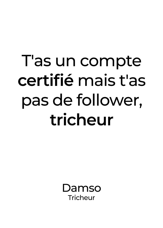 Damso Poster