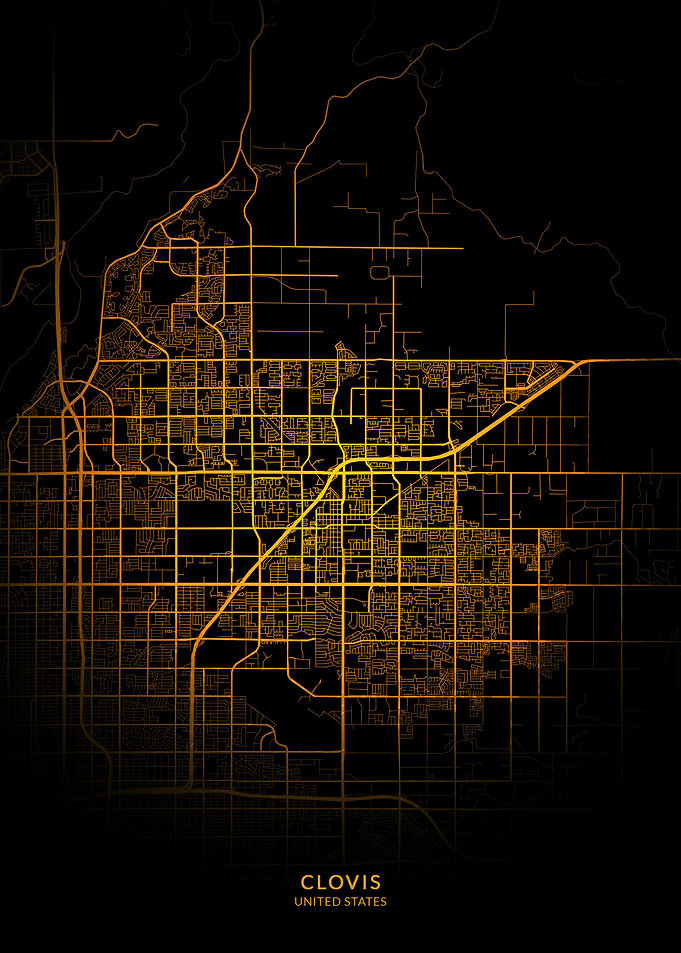 Clovis City Map