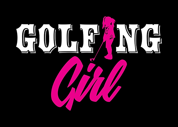 Golfing Girl Golf Player