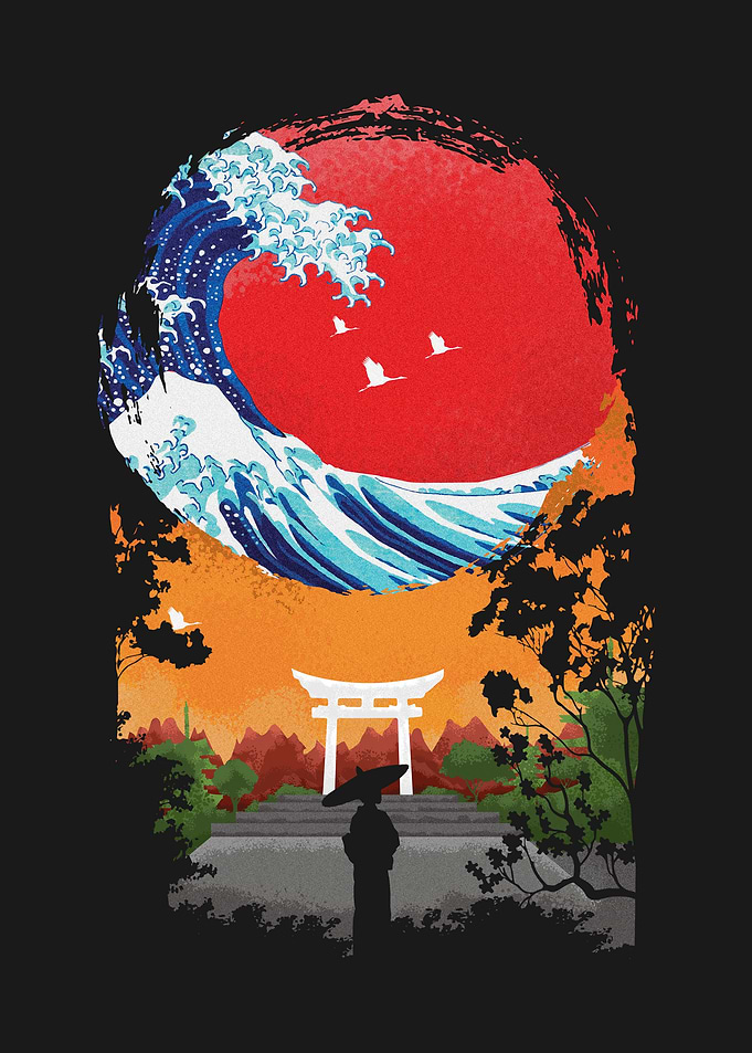 Japan landscape