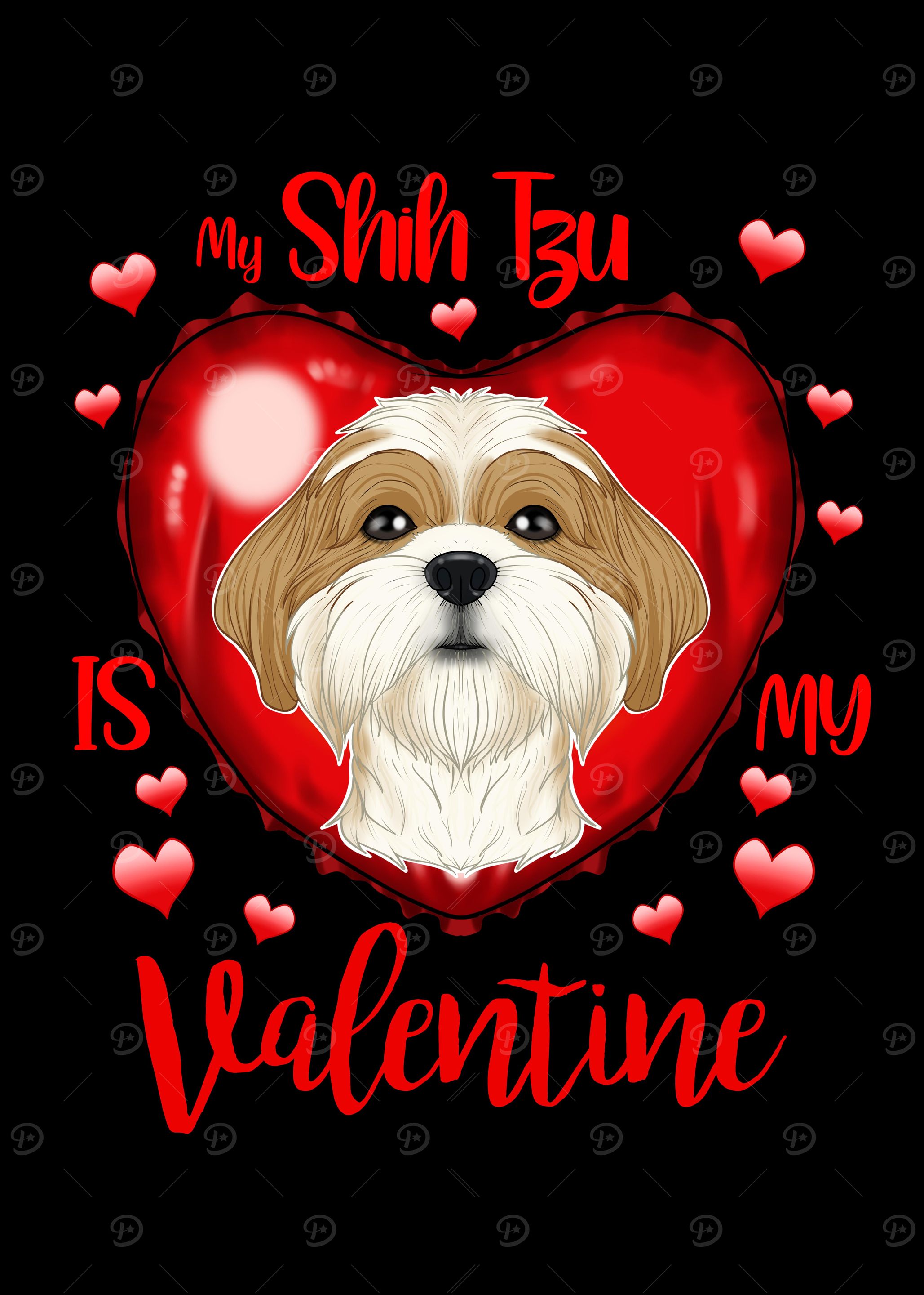 Shih Tzu Valentines Day