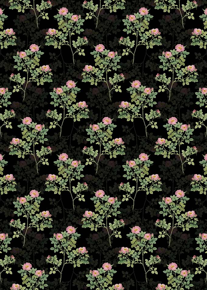 Floral Rose Corymb Pattern