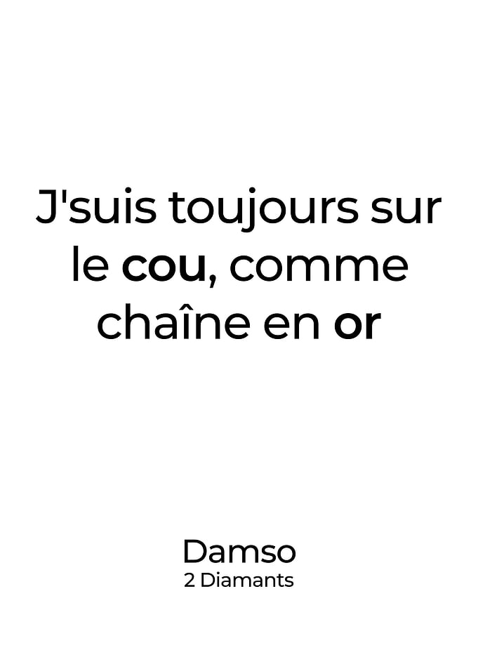 Damso Poster