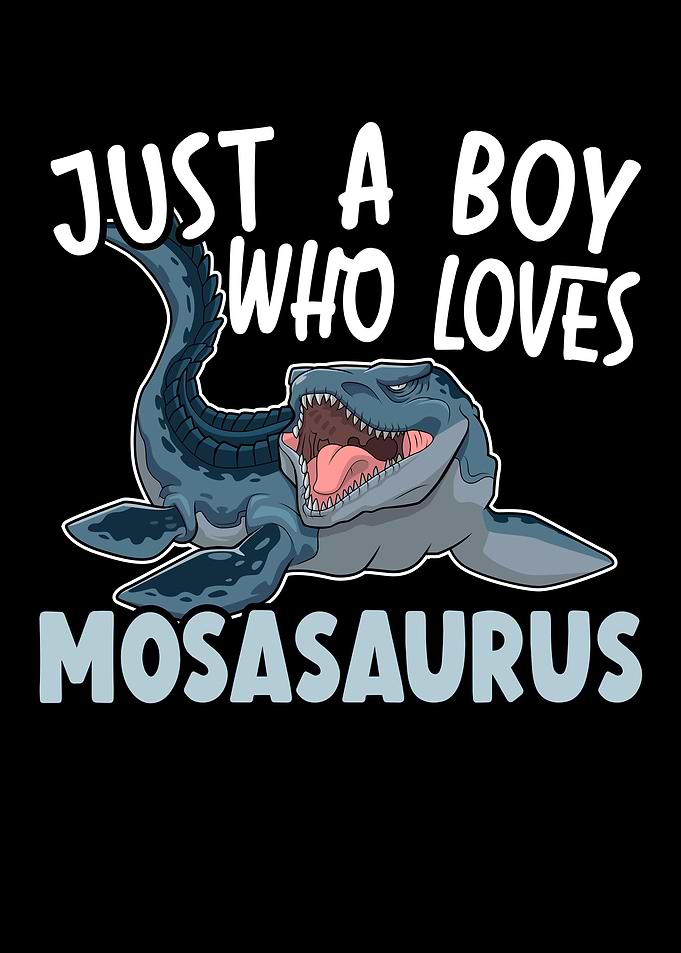 A Boy Who Loves Mosasaurus