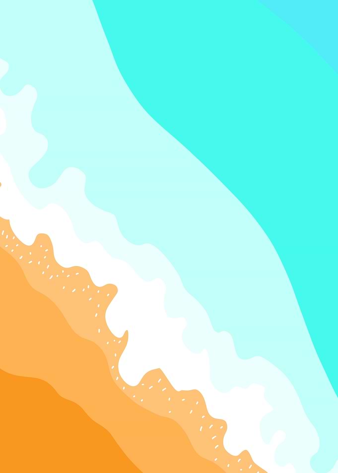 Choppy beach