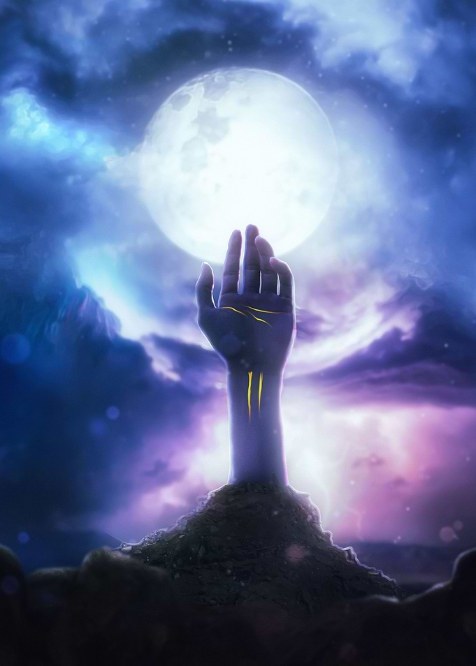 Hand from the grave