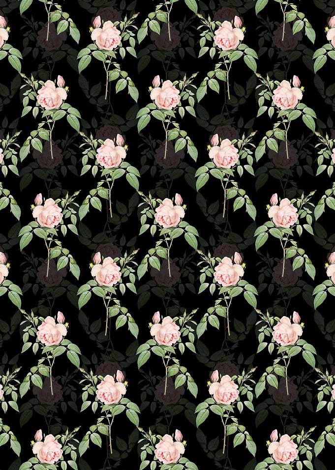 Fragrant Rosebush Pattern