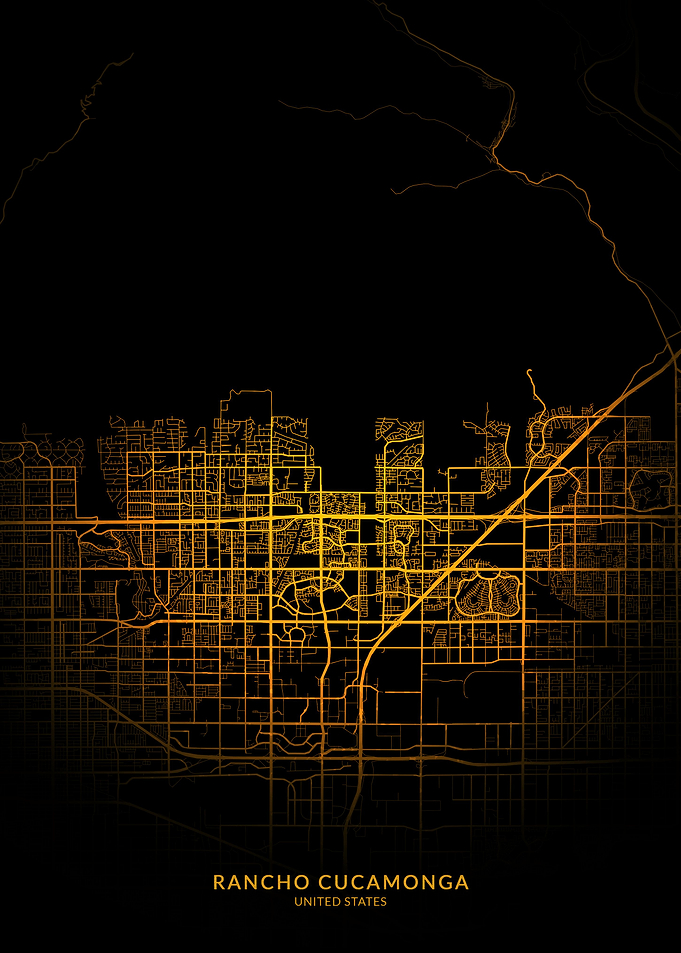 Rancho Cucamonga City Map
