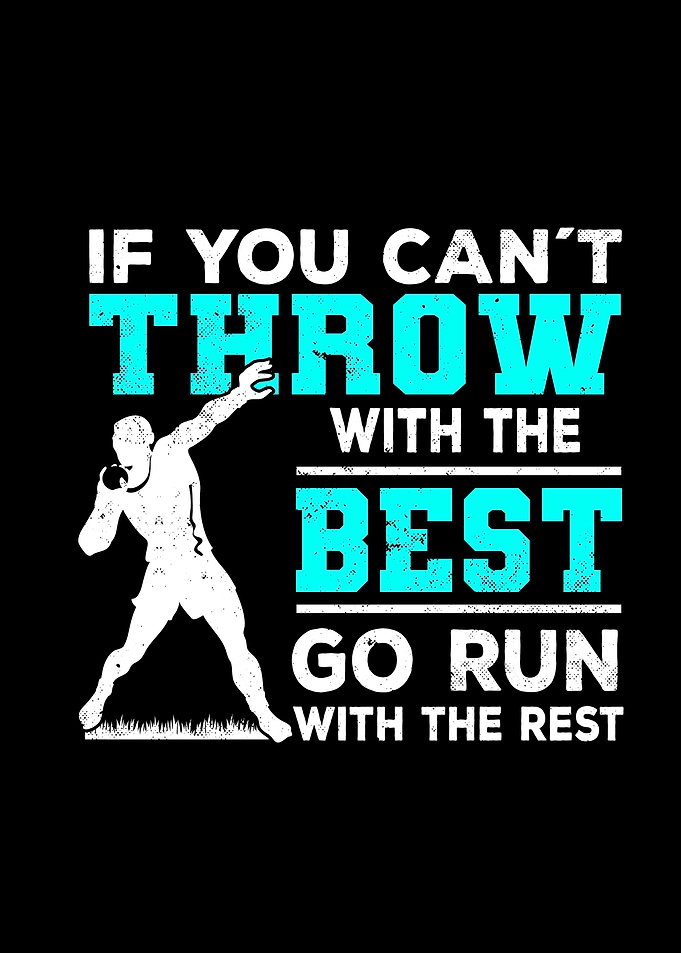 Funny Shot Put Saying Gift