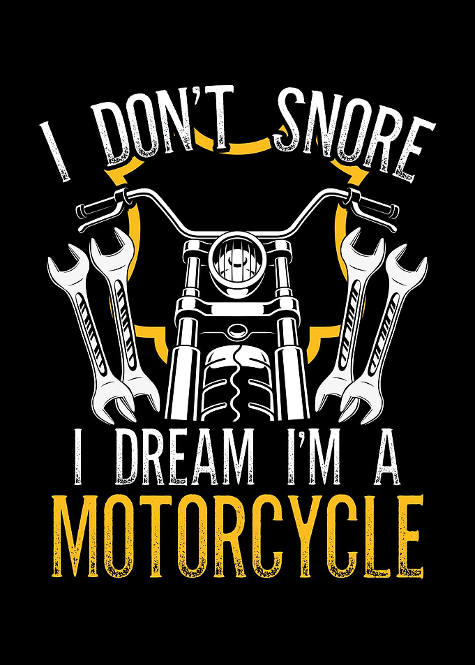 I dream I am a motorcycle