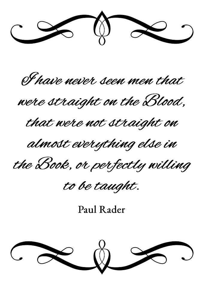 The Book and the Blood